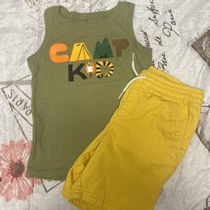 Old navy CAMP KID tank & shorts !